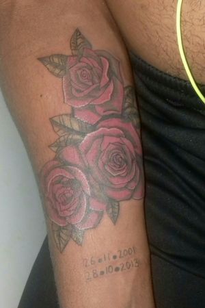 Rose Work💕..Sleeve In Progress Make That Appointment🔥  *18683207545*
