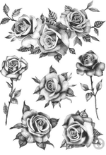 #inspiration #roses #rosetattoo #blackandgrey #sketch #fullback #inked #nevergiveup #flowers #tattoo2me #loveit #beautifultattoo 