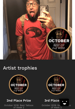 2nd and 3rd place best of October week 3.