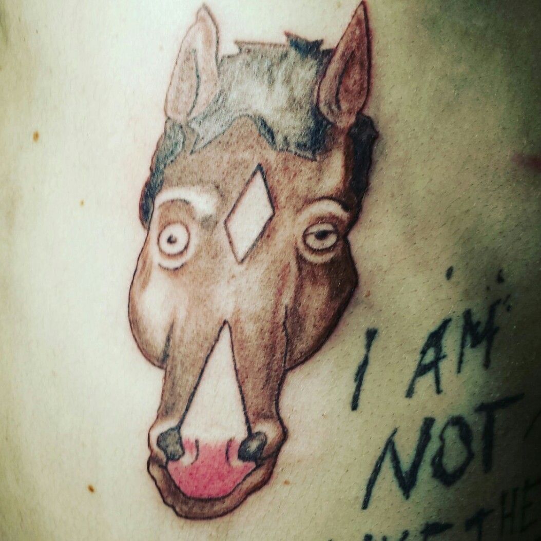 My new tatoo with bojack horseman in 2022  Tattoos Body art Bojack  horseman  Gráfica de tatuaje Tatuajes inspiradores Tatuajes retro