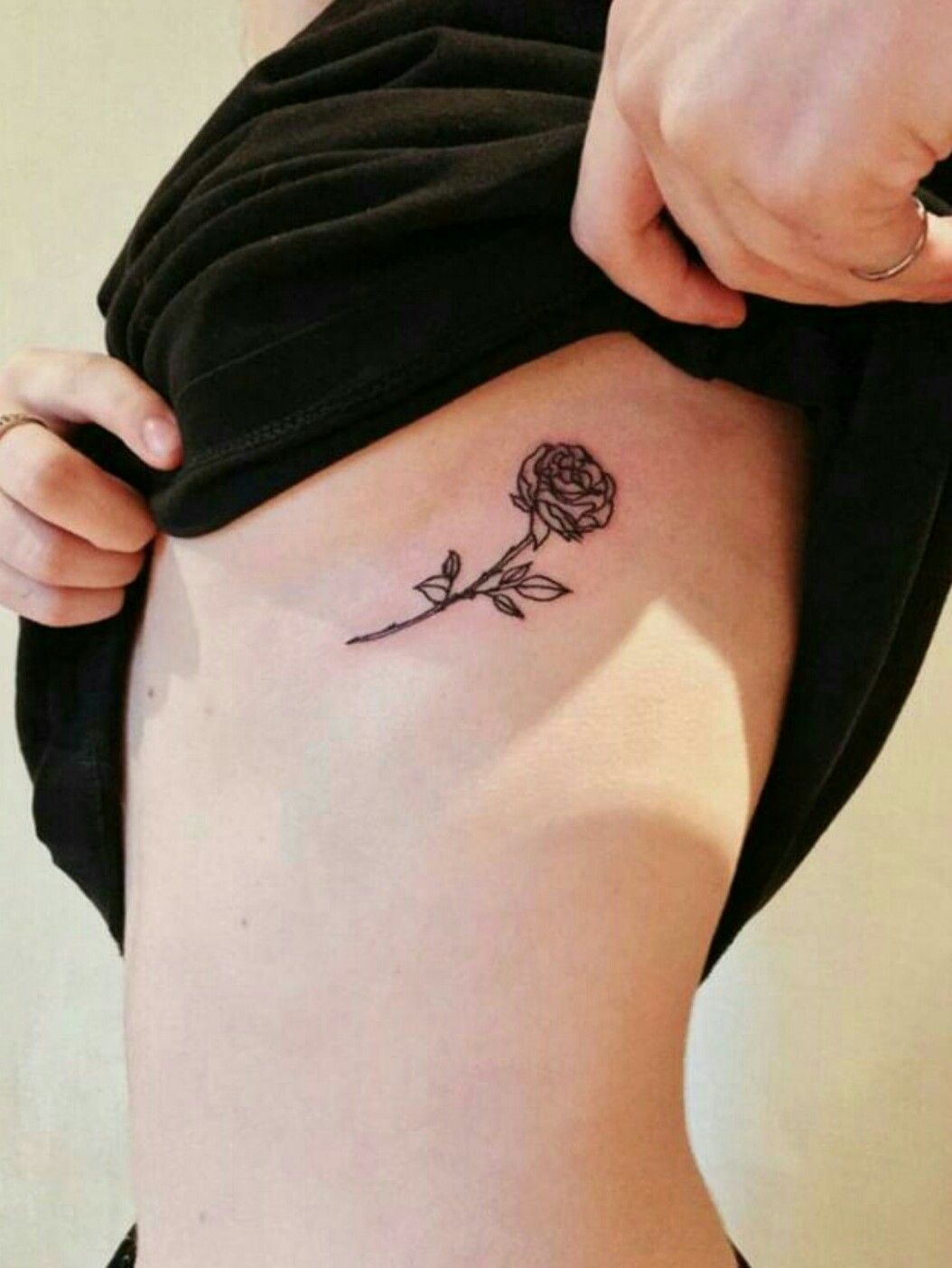 68 Pretty Rose Tattoo For Rib  Tattoo Designs  TattoosBagcom