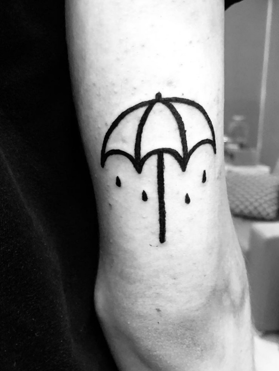 Tattoo uploaded by Xavier • Bring Me The Horizon umbrella tattoo