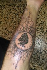 My first tattoo 😎 #geometric #heartbeats #equaliser 