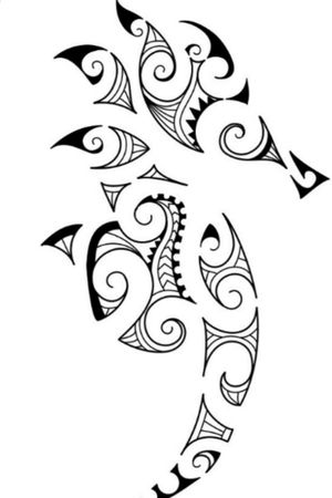 Maori seahorse#bestdesign #free #beautifulcreatures #simpleandcool
