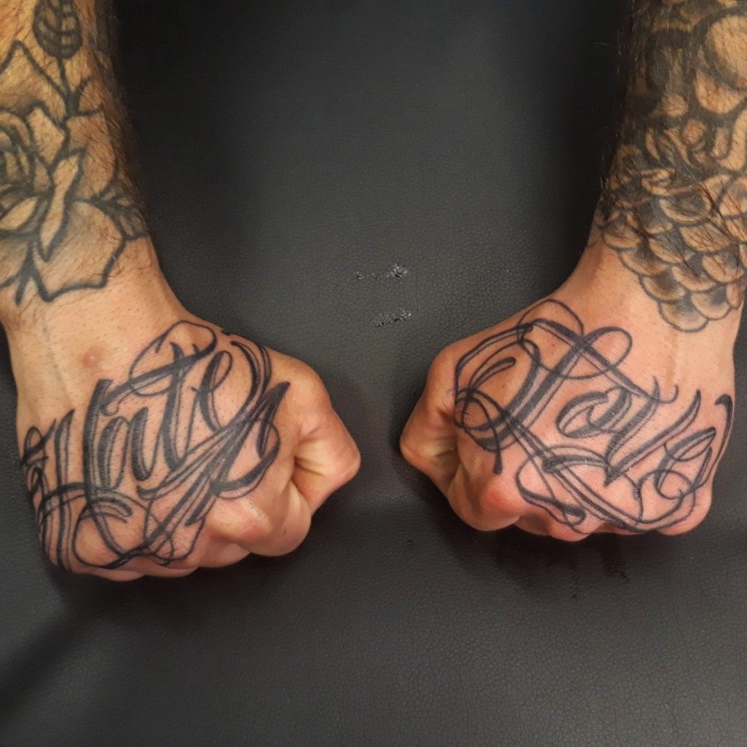 One Love  Tattoo lettering Tattoo lettering fonts Tattoo lettering styles