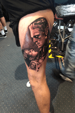 #frankenstein #horror #horrortattoo #tattoo #blackandgrey 