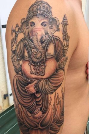 Ganesh on my arm