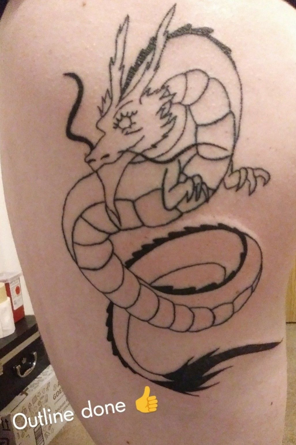 lined dragon tattoo 2 by noot on DeviantArt