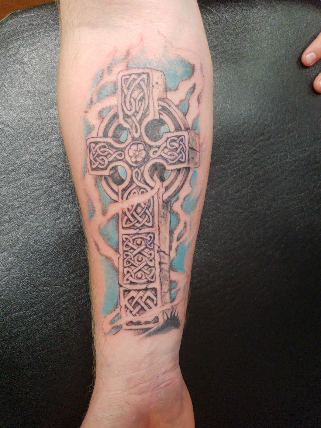 Tattoo uploaded by Marcus Miller • Celtic cross • Tattoodo