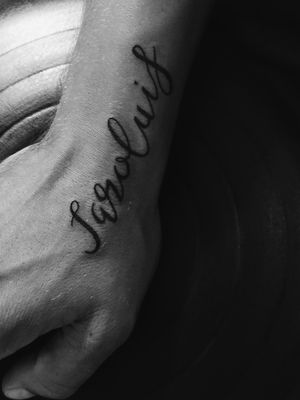 #tattooart #tattoo #word #wordtattoo #letteringtattoo #letteringtattoo #letters #tattoo #smalltattoo 