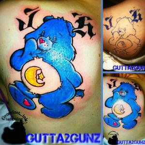 Blue Care Bear #gutta2gunz