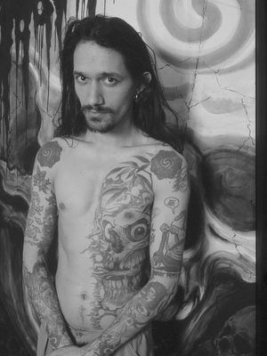 Filip Leu - Photograph by Elvia Iannaccone Gezlev #ElviaIannacconeGezlev #tattooculture #tattoocommunity