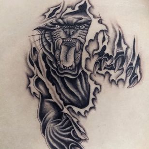 Panther Tattoos: Singin' Those Black Cat Blues • Tattoodo Panther Tattoos: Singin' Those Black Cat Blues • Tattoodo