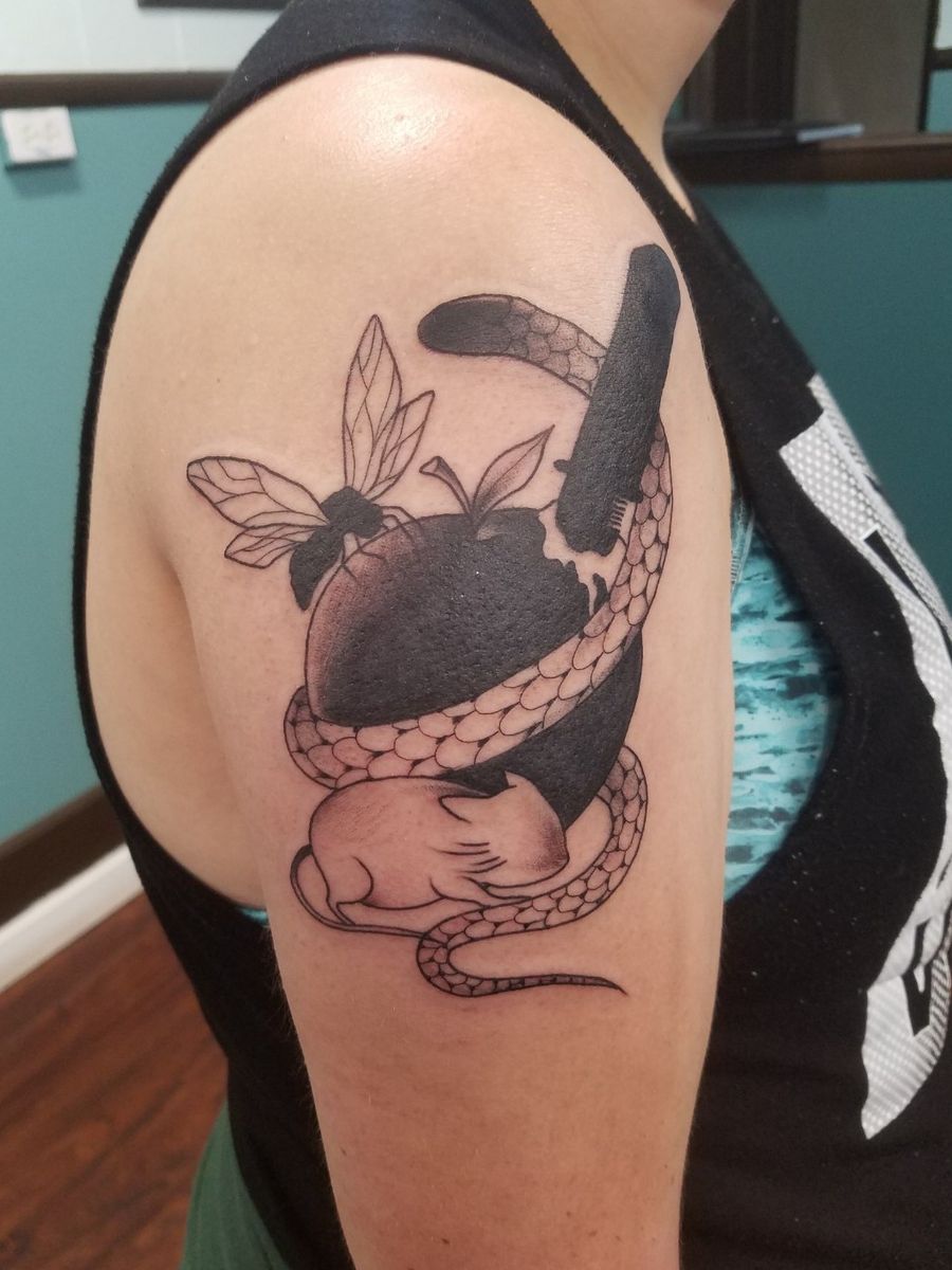 Tattoo uploaded by Orion Engle • got my no.6 inspired tattoo at depot