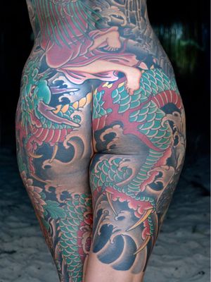 Becca - tattoos by Rodrigo Melo - Photograph by Elvia Iannaccone Gezlev #ElviaIannacconeGezlev #tattooculture #tattoocommunity