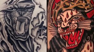 Tattoo on the left by Illegal Tattoos and tattoo on the right by Bob Geerts #IllegalTattoos #BobGeerts