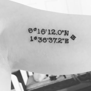 #Coordinates #armtattoo 