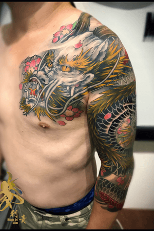 #龍 #龍刺青 #dragon #dragontattoo  #刺青 #tattoo  #tattooer #tattooist #art #ink #inked #art #artist #tattoowork #tattooworkers #tattooworker #tattooart #supportgoodtattoos #support_good_tattoos #supportgoodtattooing #麥刺青 #japanesetattoo #japanesestyle #chineseculture #傳統圖 #irezumi #toptattooartist #tattoooftheday #besttattoooftheday
