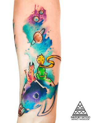 The little prince by inkport tattoo -  @inkporttattoo                                                                        #Москва #moscowtattoo  #space #tattooartist #акварельтату #moscow #watercolor #thelittleprince #usa  #tattoomoscow #tattoo #thelittleprincetattoo #татуировка #watercolortattoo inkporttattoo #inkporttattoo  #msk #татумастер  #dotworktattoo #тату #watercolortattoos #abstract #abstracttattoo #europe  moscow watercolortattoo USA Europe watercolortattooartist watercolortattoo