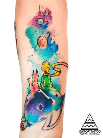 The little prince by inkport tattoo - @inkporttattoo #Москва #moscowtattoo #space #tattooartist #акварельтату #moscow #watercolor #thelittleprince #usa #tattoomoscow #tattoo #thelittleprincetattoo #татуировка #watercolortattoo inkporttattoo #inkporttattoo #msk #татумастер #dotworktattoo #тату #watercolortattoos #abstract #abstracttattoo #europe moscow watercolortattoo USA Europe watercolortattooartist watercolortattoo