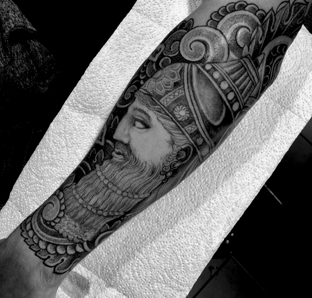 assyrian tattoos designs