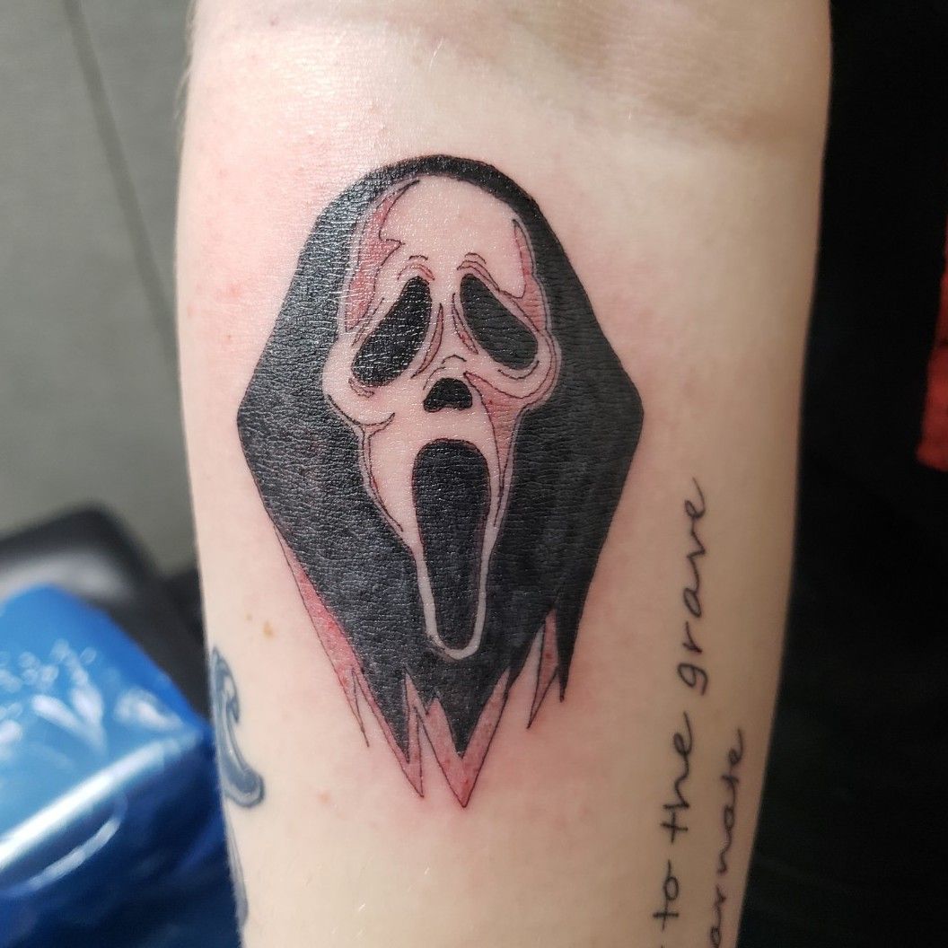 Ghostface scream  The Mad Tatter Tattoo Studio Darlington  Facebook