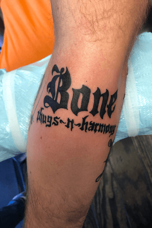 Bone Thugs~n~Harmony Tattoo