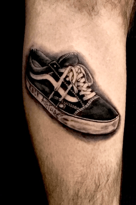 vans shoes tattoo