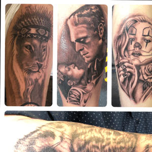 A few of my #blackngreytattoos #blackngrey #blackngreytattoo #realism #tattoo #realismtattoo #ink #inked