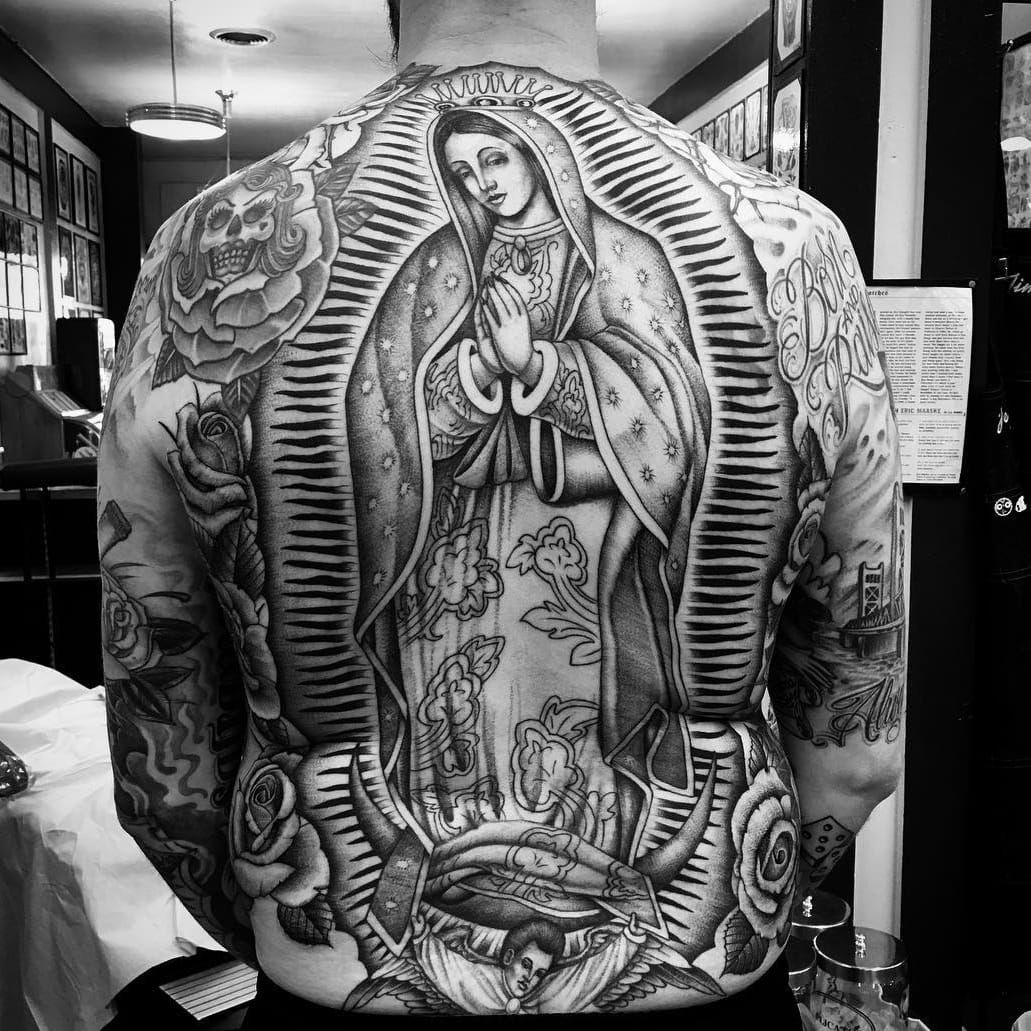 Virgin Mary Tattoo  Mary tattoo Virgin mary tattoo Tattoos