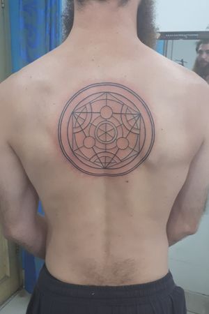 1h15mn tattoo alchemy circle