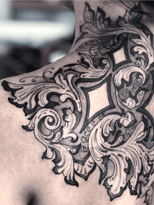 25 Amazing Filigree Tattoo Design and Ideas with Meaning