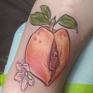 Tattoo uploaded by Trey • Japanese peach vagina • Tattoodo Tattoo uploaded by Trey • Japanese peach vagina • Tattoodo