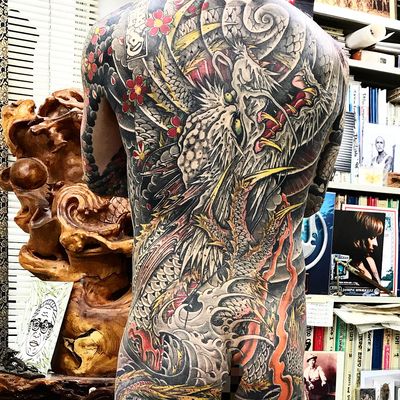 Tattoo by Horiyoshi III #horiyoshiIII #japanesetattoos #japanese #irezumi #tebori