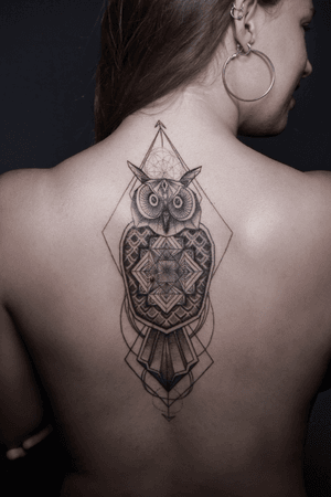 Geometric owl 🦉💕