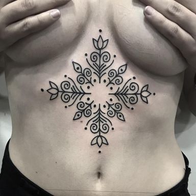 Tattoo by Cloditta #Cloditta #tribaltattoos #tribaltattooing #tribal #ancient #blackwork #pattern #linework #dotwork #shapes #abstract