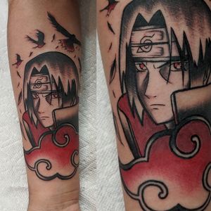 Ron Inkskills Tattoo - Uchiha Shisui and Uchiha Itachi Tattoo ❤💉💉  Description 👇 Shisui came to care for Itachi very much; in fact, he was  like a big brother to Itachi. Shisui