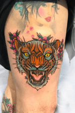 #tiger #neotraditional #tattoo
