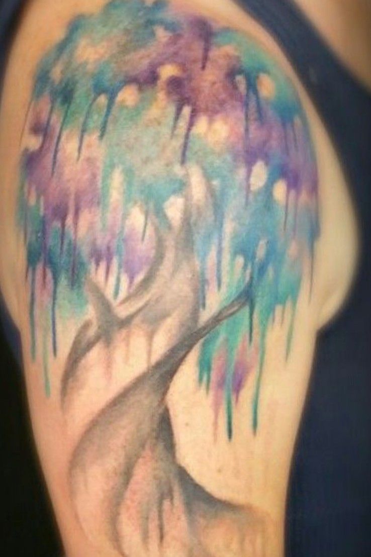 30 Willow Tree Tattoo To Boast Up Symbolism And Beauty 2023