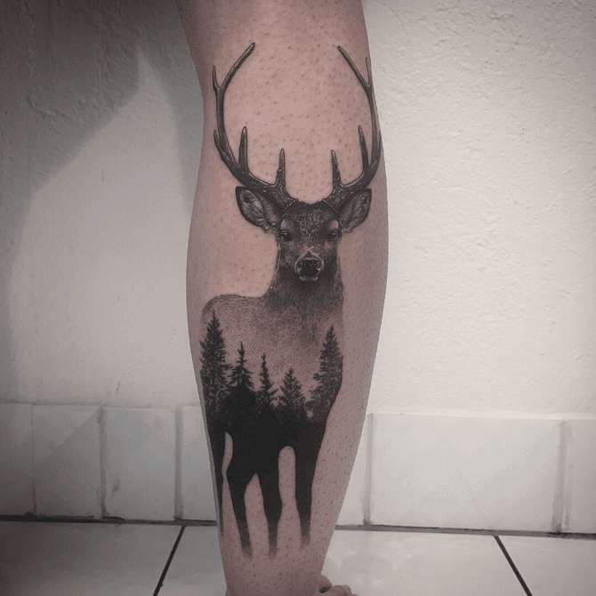 40 Deeprooted Forest Tattoo Designs With Sophisticated Meaning  Greenorc