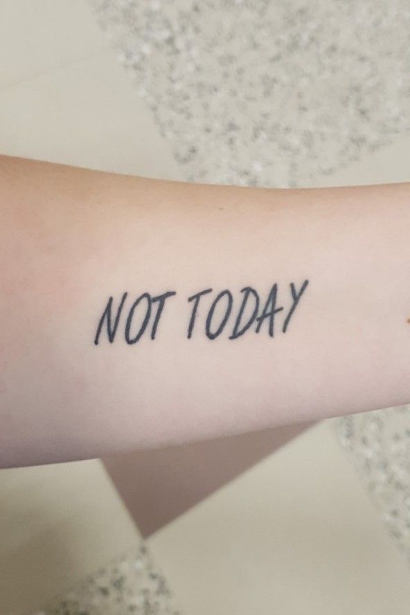 Update 86 about not today tattoo best  indaotaonec
