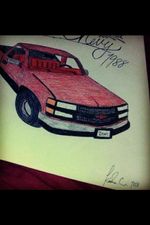 Drawing of an 88 Chevy 