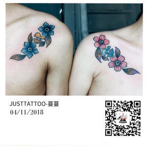 Tattoo by Mann tattooist. Wechat：Justtattoo02 Guangzhou Tattoo - #Justtattoo #GuangzhouTattoo #OriginalTattoo #TattooManuscript #TattooDesign #TattooFemaleTattooist #flowers #flowertattoo #lover #loverstattoo #schooltattoo #neotraditional #neotraditionaltattoo 