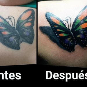 #mariposa #fullcolor  #colortattoo  #pablomtattoo #argentina #laplata