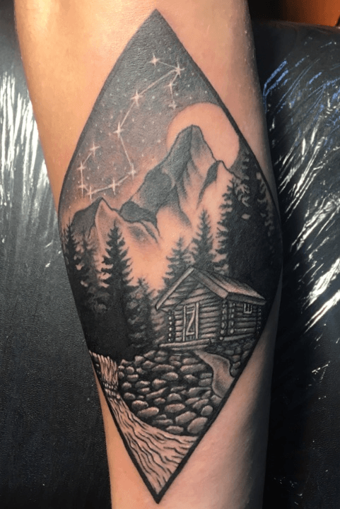 93 Best Mountain Tattoos Ideas for Men and Women 