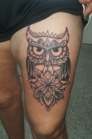 Owl mandala