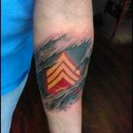 Marine tattoo 