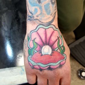 Hand tattoo