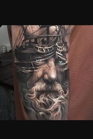 Boat and got tattoo.