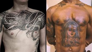 Tattoo on the left by Tom Tom Tattoo and tattoo on the right by Dima #TomTomTattoo #Dima #favoritetattoos #favorite